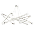 Orbit 12-Light Chandelier in Polished Nickel 56.125L x 56.125W x 16.825H