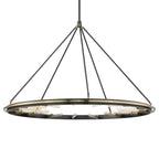 Chambers 15-Light Chandelier in Aged Old Bronze 58.25L x 58.25W x 38.25H