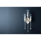 Chisel 8-Light Chandelier in Black Iron 31.75L x 31.75W x 20.25H