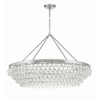 Calypso 40'' Crystal Teardrop Polished Chrome Chandelier Silver 40"W x 25.75"H x 40"D