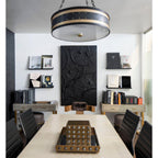 Gaines 4-Light Chandelier in Aged Old Bronze 22L x 22W x 5.75H