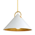 Charm 1-Light Chandelier in Soft White 30L x 30W x 21H