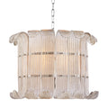 Brasher 8-Light Chandelier in Polished Nickel 22.75L x 22.75W x 15.75H