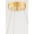 Orbit 6-Light Chandelier in Polished Nickel 38L x 38W x 13.75H