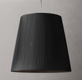 Reed?Pleated Barrel Pendant