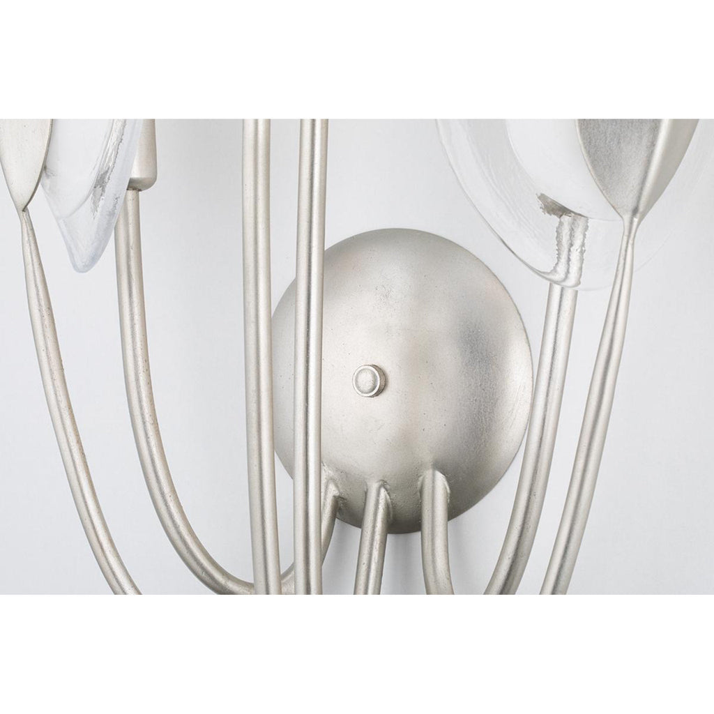 Blossom 24-Light Chandelier in Gold Leaf 55L x 55W x 37H