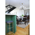 Bowery 9-Light Chandelier in Aged Old Bronze 34L x 34W x 31H