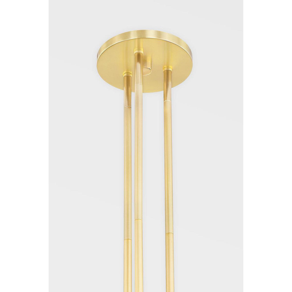 Thurston 6-Light Chandelier in Aged Old Bronze 56.75L x 56.75W x 12.25H