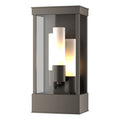 Portico Outdoor Sconce 3-Light Opal Glass (GG) in Coastal Dark Smoke