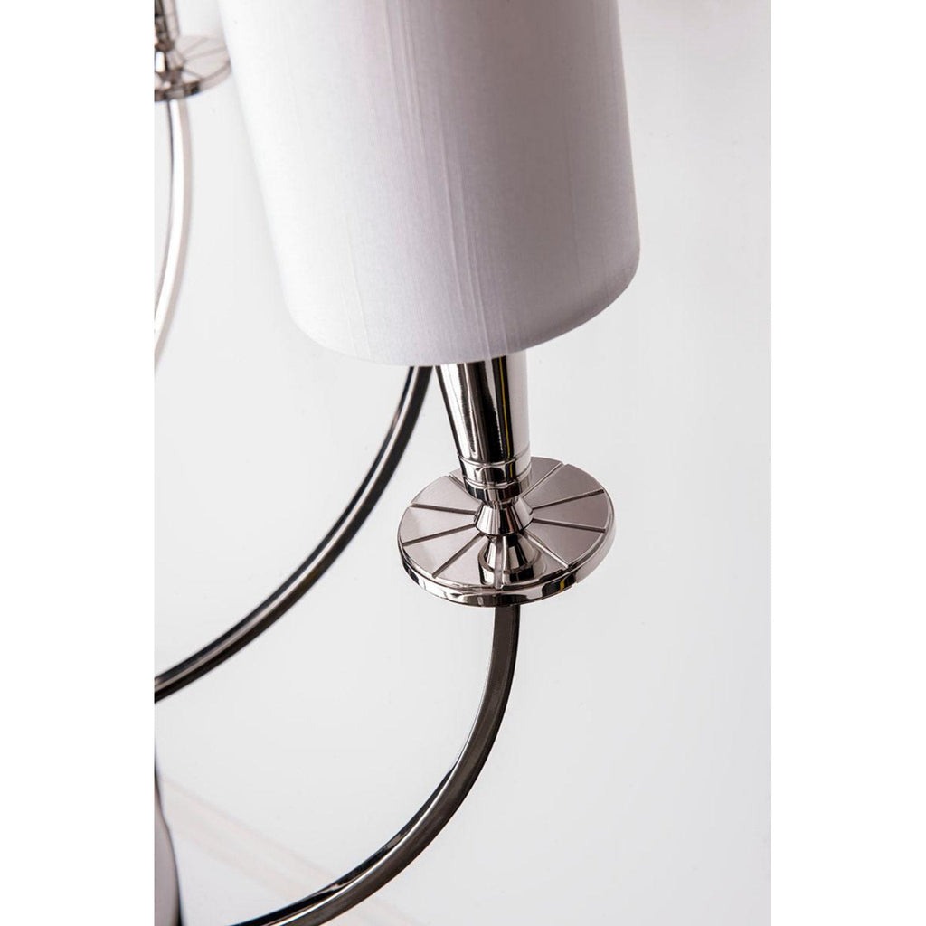 Mason 8-Light Chandelier in Aged Brass 26.5L x 26.5W x 22.5H