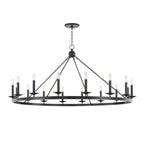 Allendale 16-Light Chandelier in Aged Old Bronze 58L x 58W x 27.25H