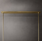 Pauillac Fabric Shade Linear Chandelier 49"