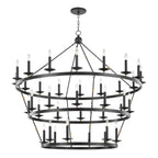 Allendale 36-Light Chandelier in Aged Old Bronze 58L x 58W x 54.25H