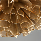 Pulse 20-Light Chandelier in Gold Leaf 45.5L x 45.5W x 44H