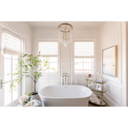 Royalton 6-Light Chandelier in Aged Brass 18.25L x 18.25W x 27.75H
