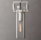 Machinist Glass Cylinder Pendant
