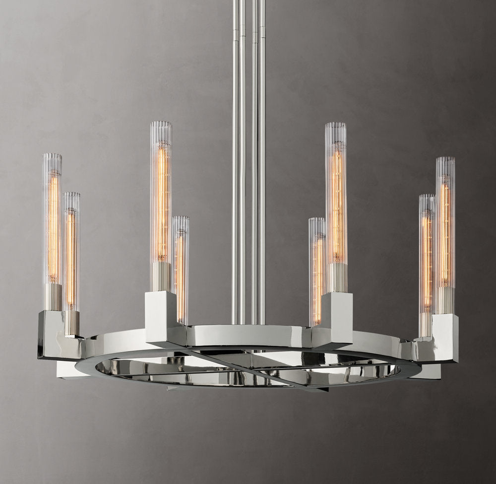 Cannele Round Chandelier 36"