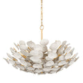 Aimi 9-Light Chandelier in Vintage Gold Leaf 32L x 32W x 21.25H