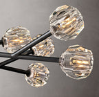Boule De Cristal Clear Glass Round Chandelier 24"
