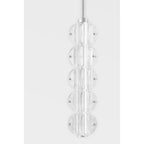Lindley 1-Light Chandelier in Aged Brass 54.5L x 54.5W x 4.625H
