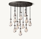 Rain Round Chandelier 36"