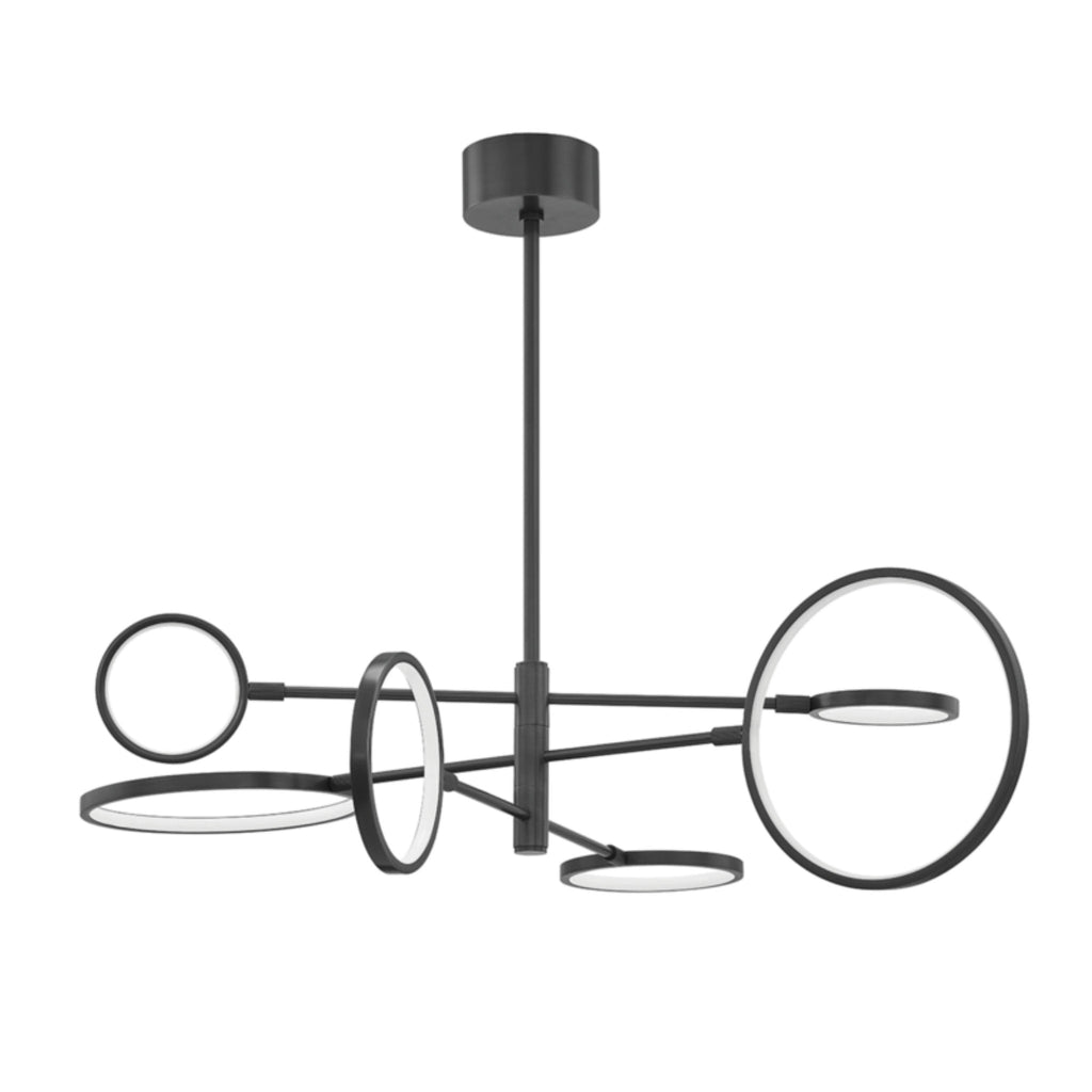 Saturn 0-Light Chandelier in Old Bronze 44.5L x 44.5W x 13.25H