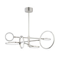 Saturn 0-Light Chandelier in Polished Nickel 44.5L x 44.5W x 13.25H