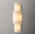 San Marco Alabaster Grand Round Sconce