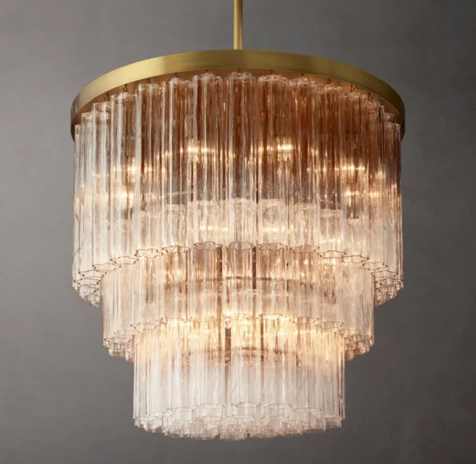 Cielo Three-Tier Round Chandelier 36"