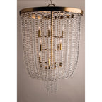 Royalton 12-Light Chandelier in Aged Brass 26L x 26W x 37.5H