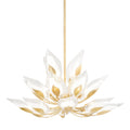 Blossom 20-Light Chandelier in Gold Leaf 40.5L x 40.5W x 26.75H