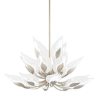 Blossom 20-Light Chandelier in Silver Leaf 40.5L x 40.5W x 26.75H