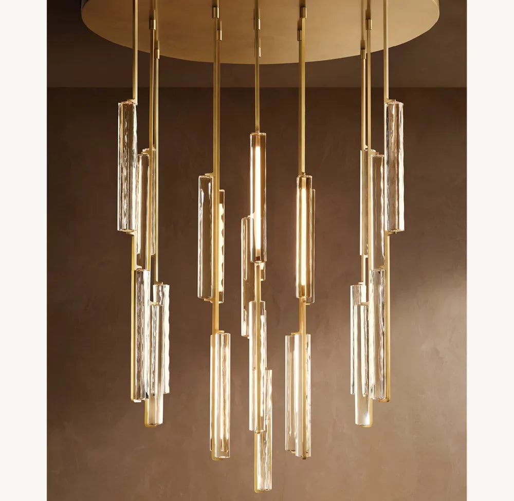 Audubon Crystal Round Chandelier 24"