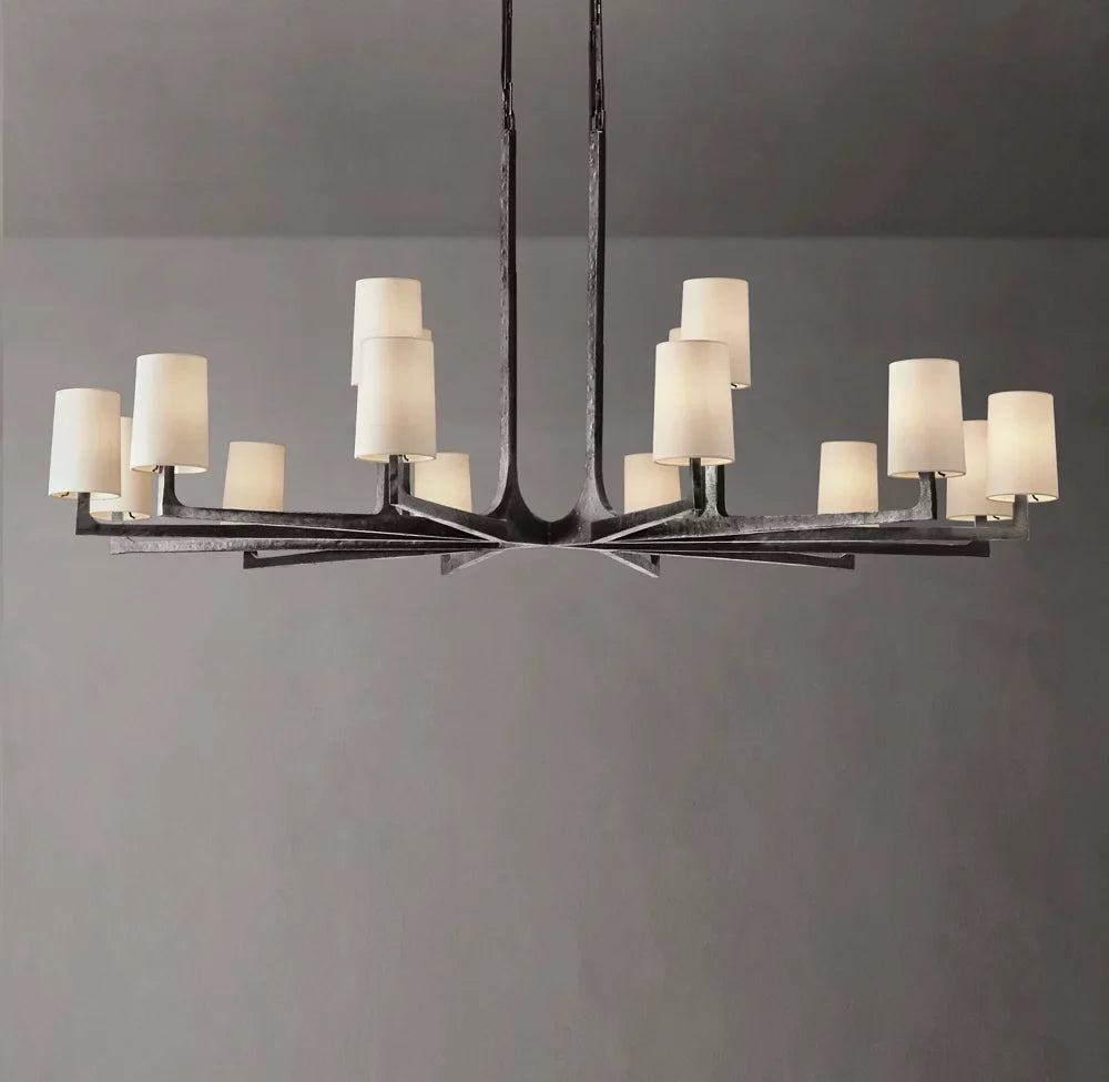 Wright Round Chandelier 60"