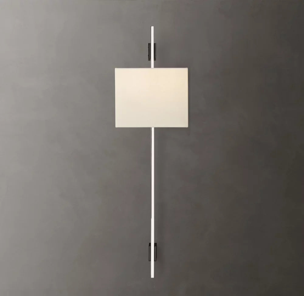 Vela Rectangular Bar Sconce - Rectangular Shade