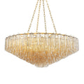 Watertown 21-Light Chandelier in Aged Brass 46L x 46W x 18.5H