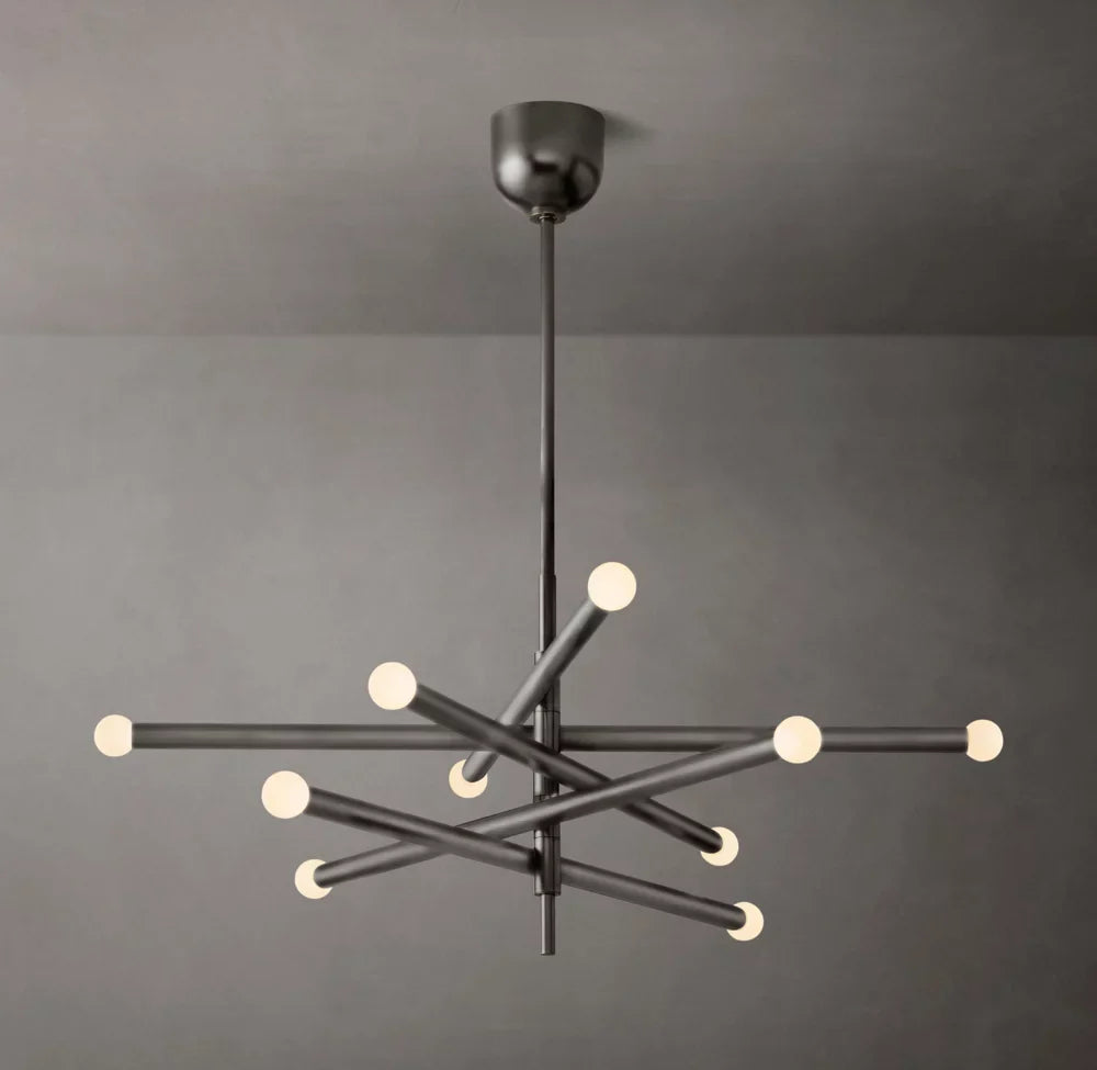 Rousseau 10-Light Mobile Orb Chandelier