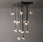 Pearl Rectangular Chandelier 36"