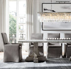 1920s Odeon Rectangular Chandelier 40"