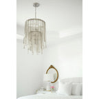 Fenwater 9-Light Chandelier in Polished Nickel 20L x 20W x 35.75H