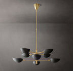 Graphic Chandelier 38"