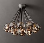 Boule De Cristal Smoke Glass Flushmount 24"