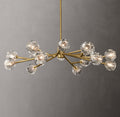 Boule De Cristal Clear Glass Round Chandelier 48"