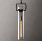 Machinist Glass Cylinder Pendant