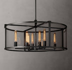 Beckman Round Chandelier 33"