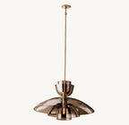 Blom Amber Glass Cloche Grand Pendant