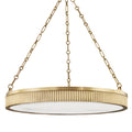Lynden 8-Light Chandelier in Aged Brass 30L x 30W x 4.25H