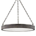 Lynden 8-Light Chandelier in Distressed Bronze 30L x 30W x 4.25H