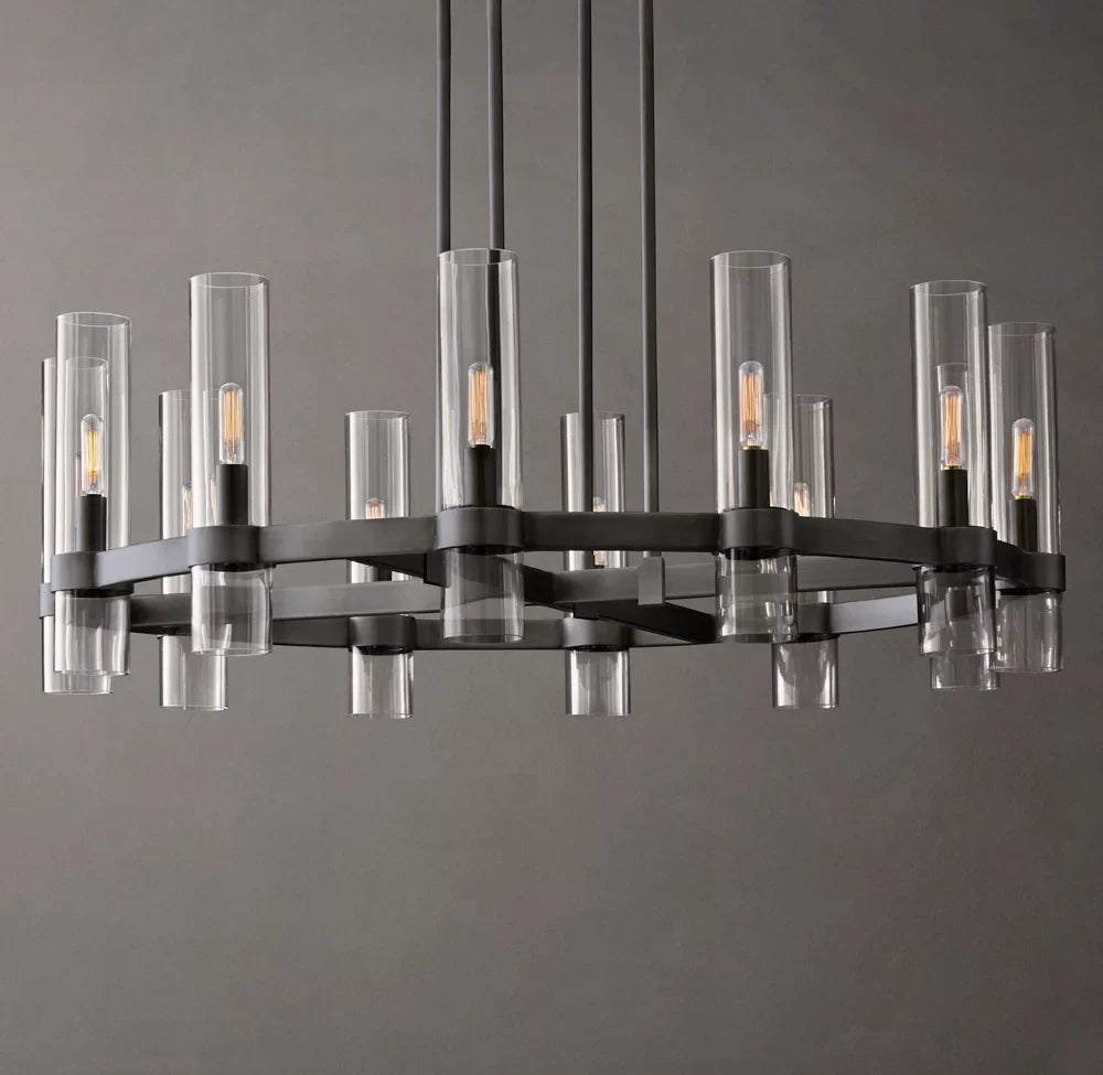Ravelle Round Chandelier 36"