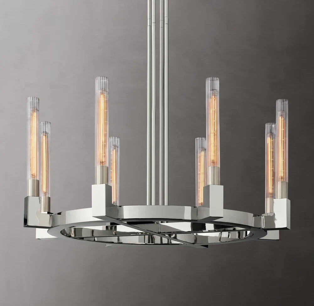 Cannele Round Chandelier 36"
